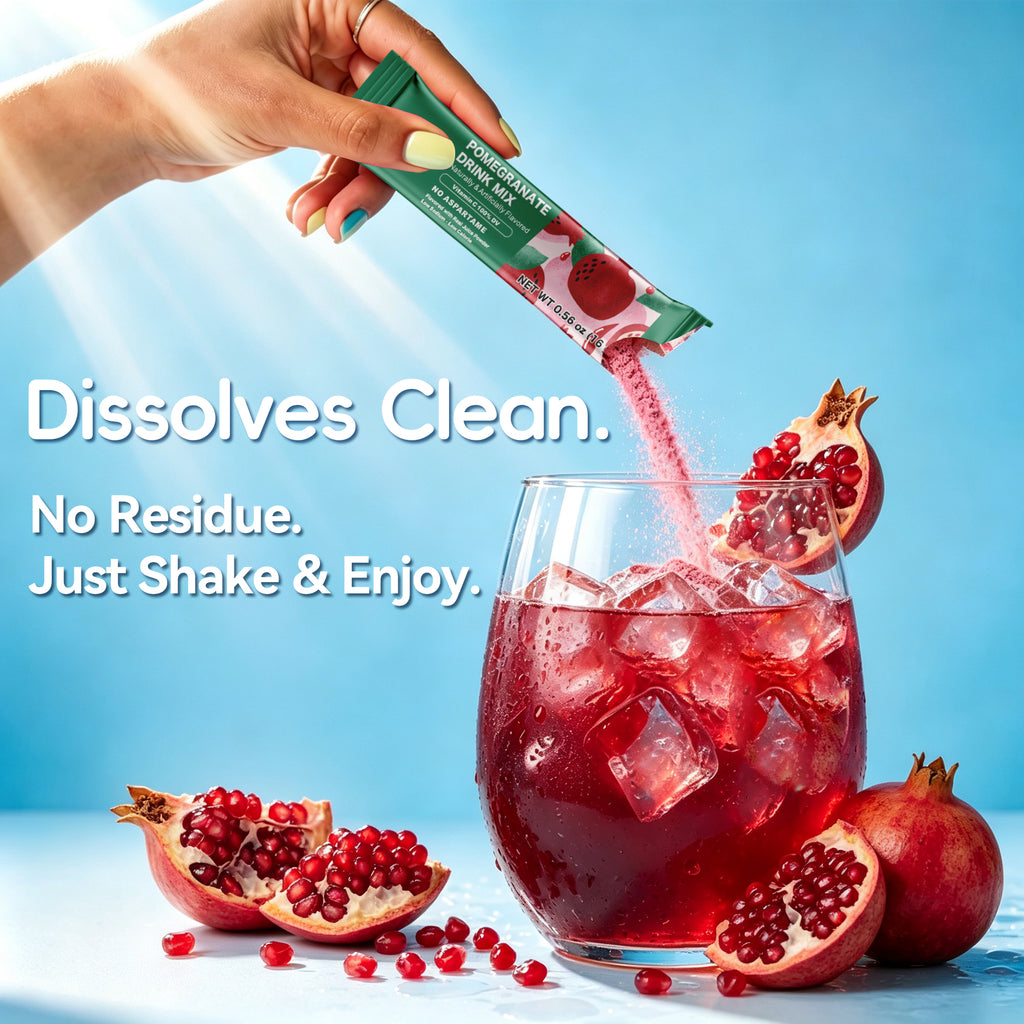 Pomegranate Water Flavoring Drink Mix Packets