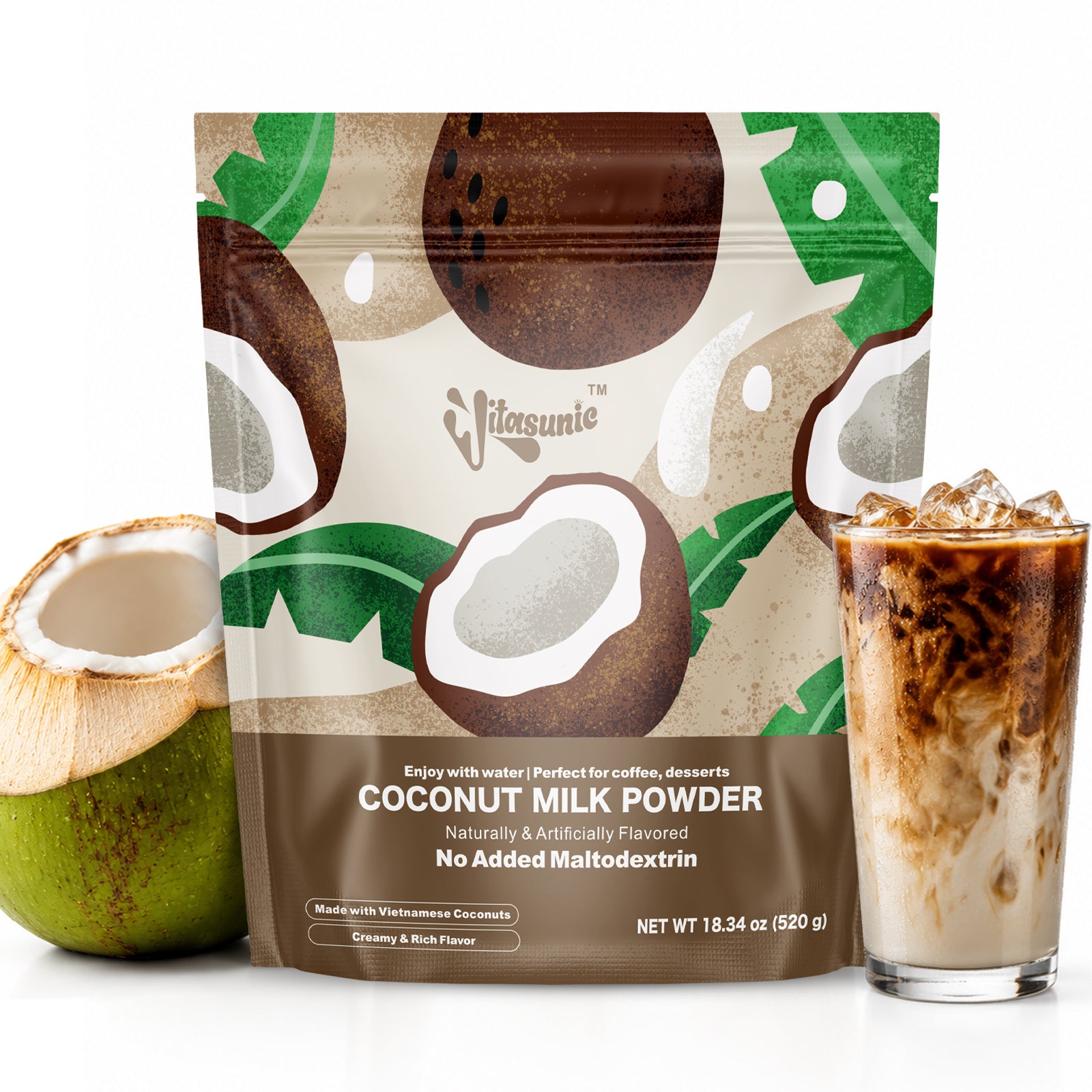 Coconut Milk Powder Drink Mix