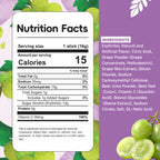 Grape Water Flavoring Drink Mix Packets