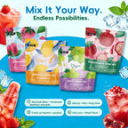 Grape Water Flavoring Drink Mix Packets
