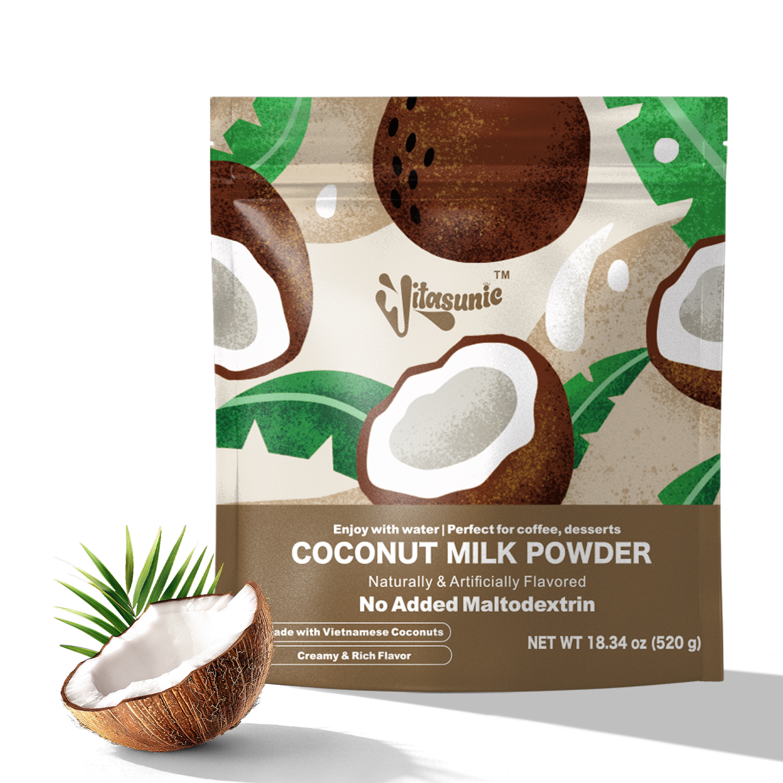 Coconut Milk Powder Drink Mix