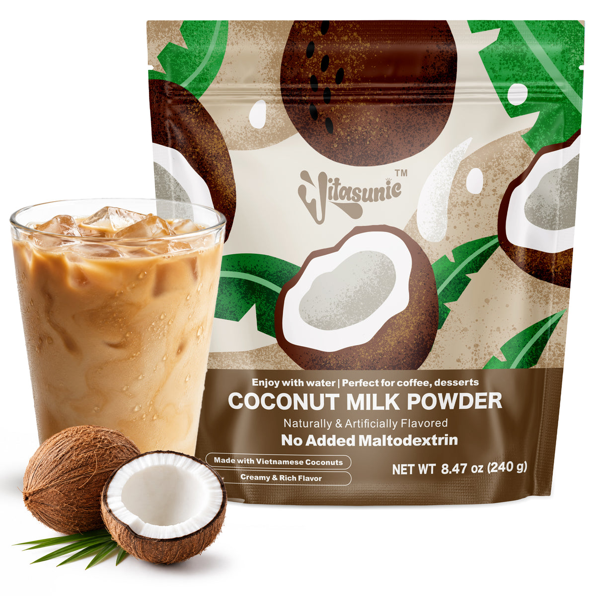 Coconut Milk Powder Drink Mix