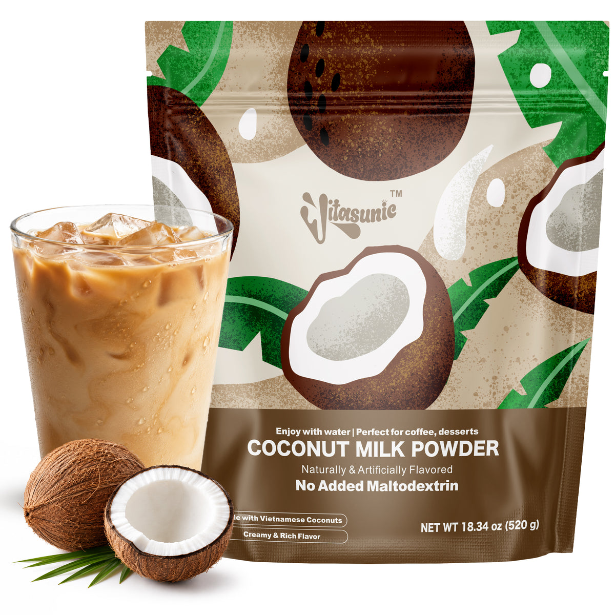 Coconut Milk Powder Drink Mix