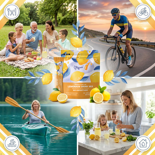 Lemonade Water Flavoring Drink Mix Packets