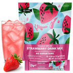 Strawberry Water Flavoring Drink Mix Packets