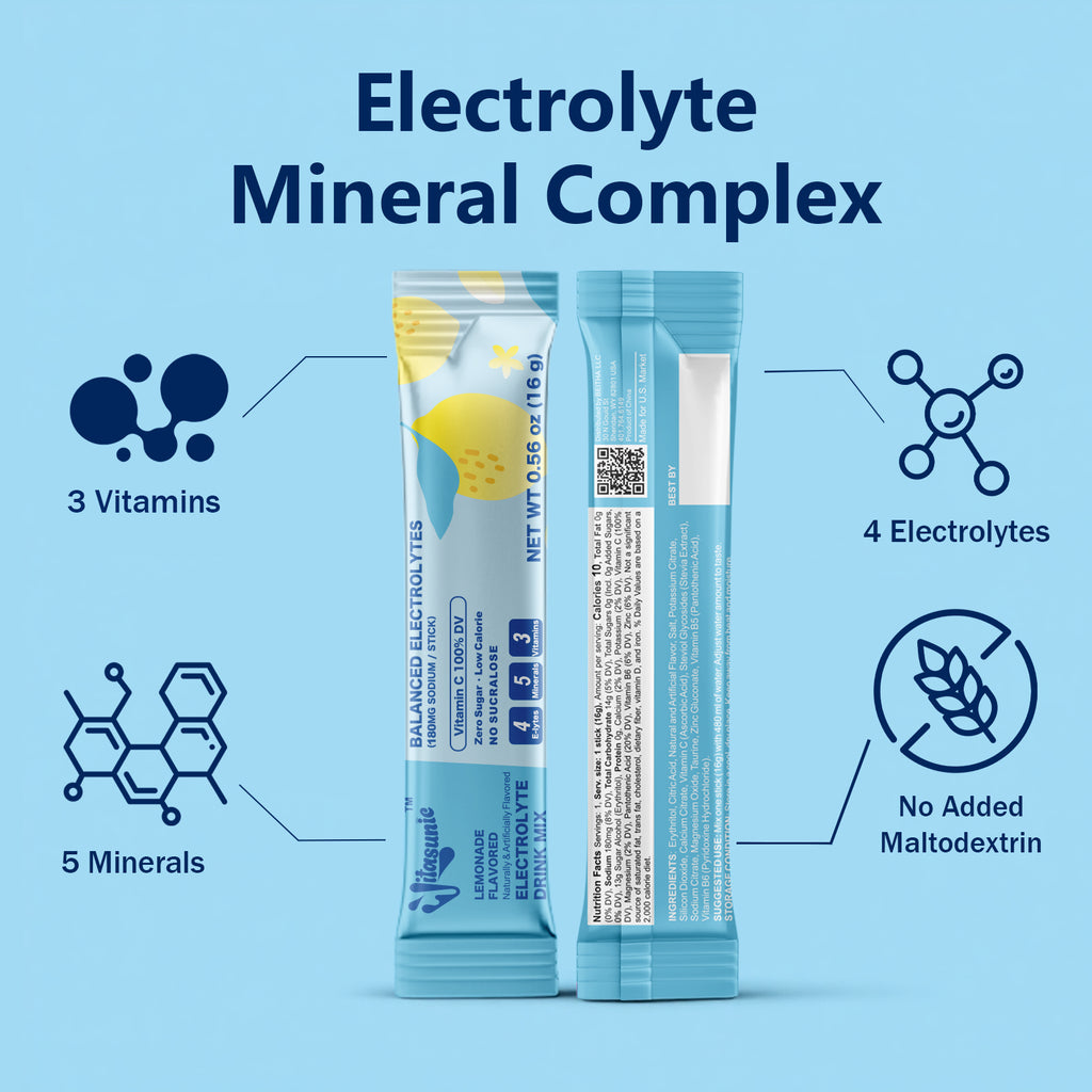 Lemonade Electrolyte Hydrating Drink Mix