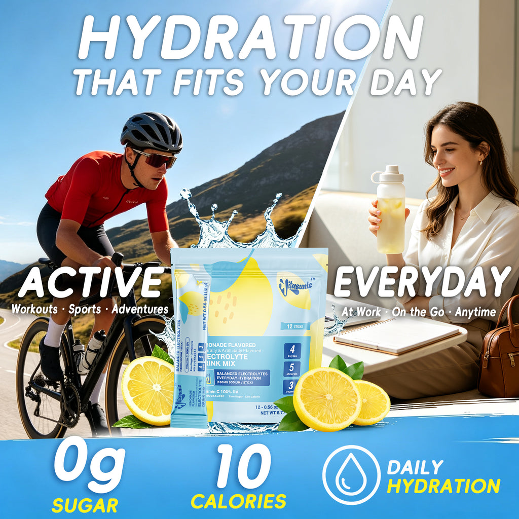 Lemonade Electrolyte Hydrating Drink Mix