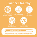 Lemonade Water Flavoring Drink Mix Packets